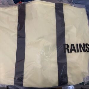 Rains Tote Bag Rush - straw NWT